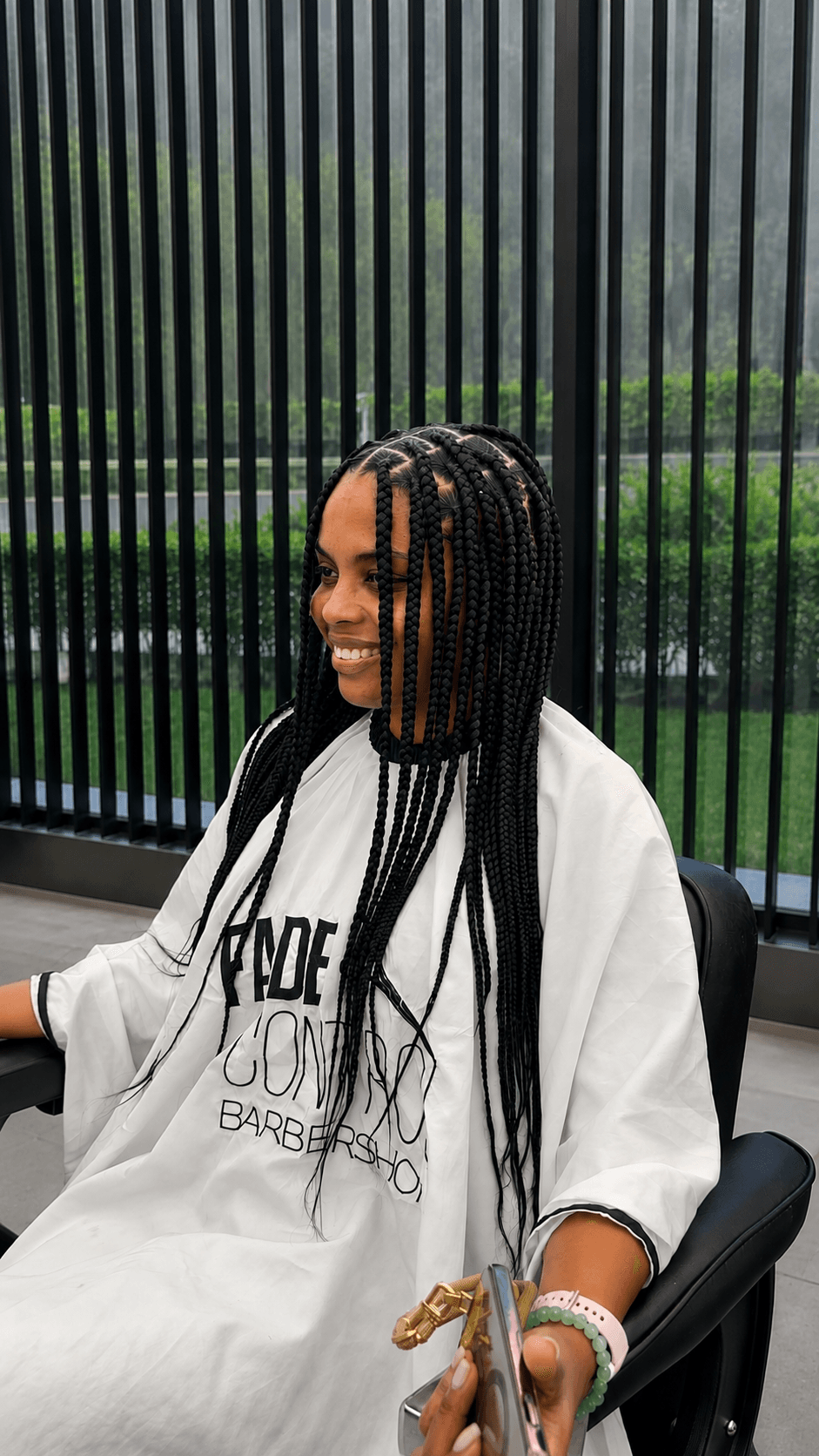 Пример за услугата Knotless Braids